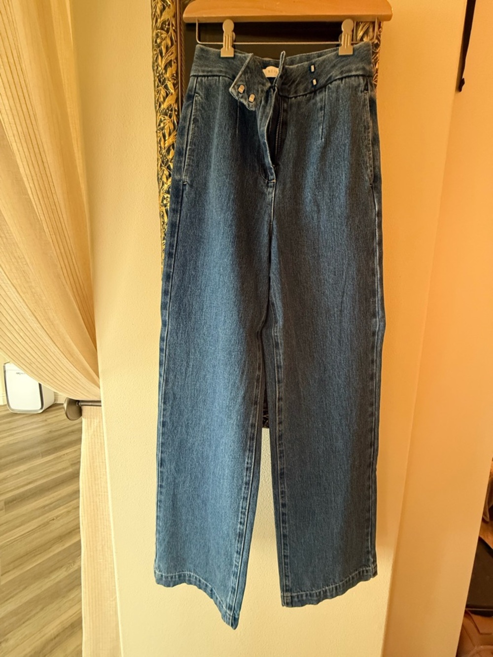 Meshki Wide Leg Denim Jeans - Picture 5 of 8